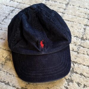 Polo by Ralph Lauren Dark Blue Corduroy Hat